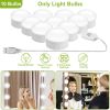 LED Vanity Mirror Lights Kit 6500k Dimmable Makeup Mirror Lights for Vanity Table Bathroom Dressing Room